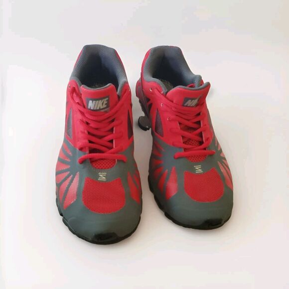 Nike Shox Turbo Women 8.5 Men 7 Red Black No insoles Rare 2014 See Description - Picture 5 of 14